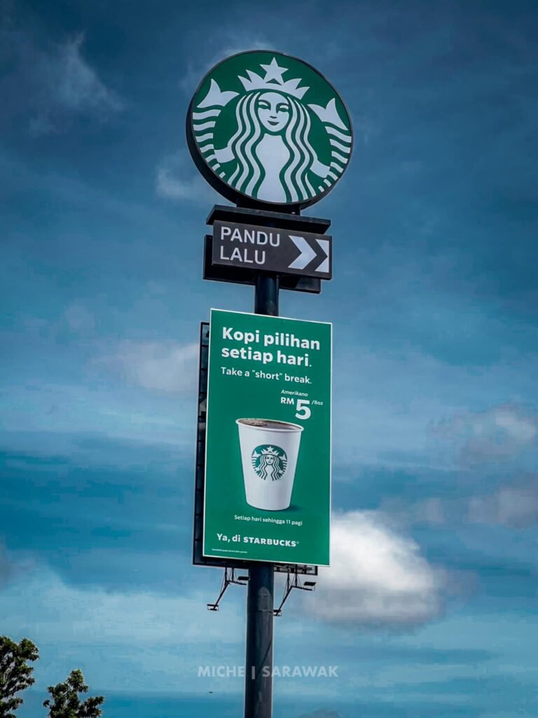 Yang Ditunggu-Tunggu, Starbucks Drive Thru Pertama Di Kuching Mulai Beroperasi Esok